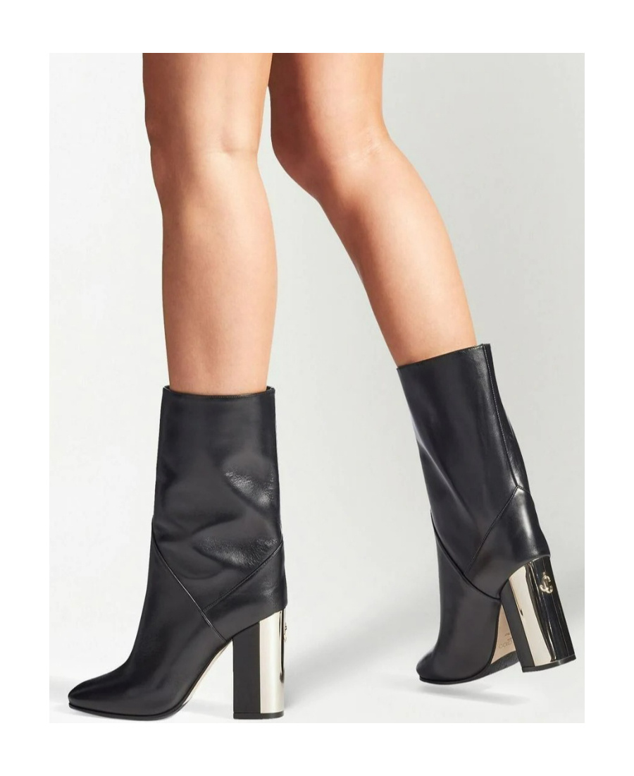 Jimmy Choo Luxurious Black Knee-high Boots For Women In Black