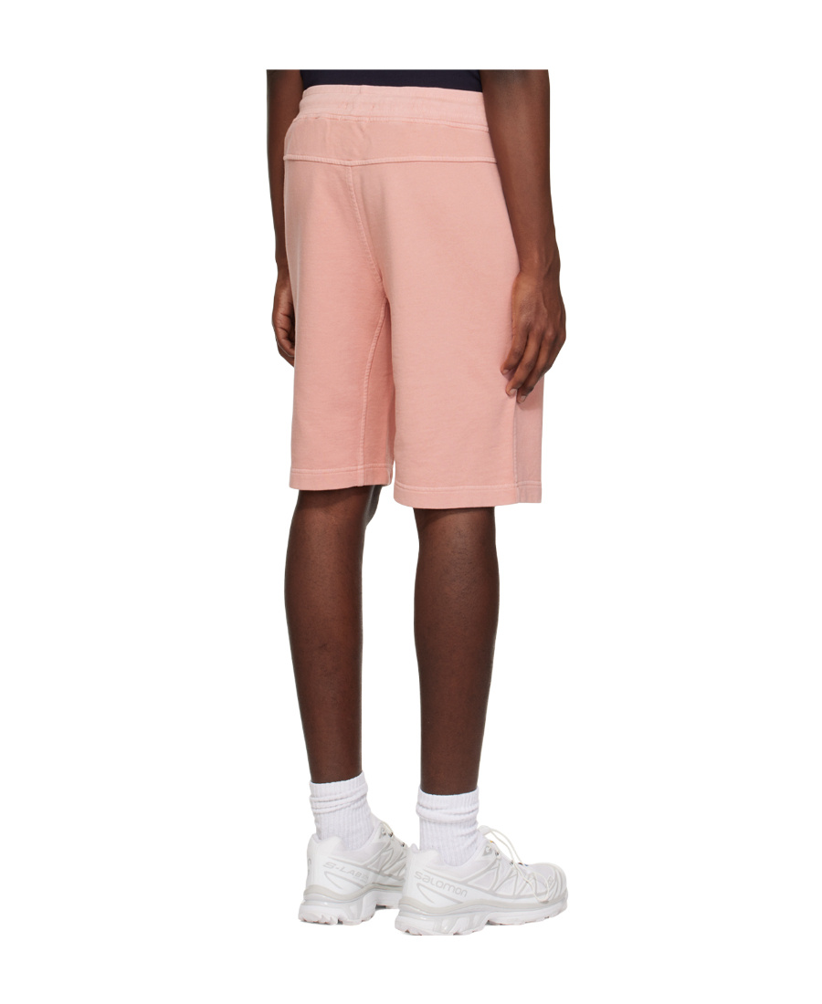 C.p. Company Pink Resist-dyed Shorts In Pink