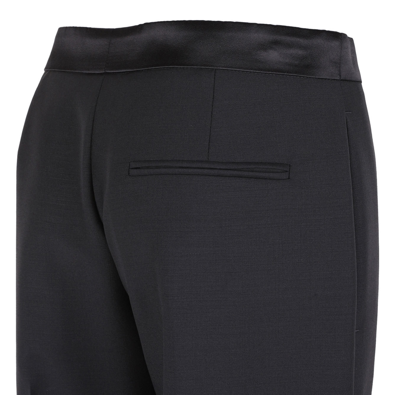 Alexander Mcqueen Straight-leg Tailored Trousers In Black