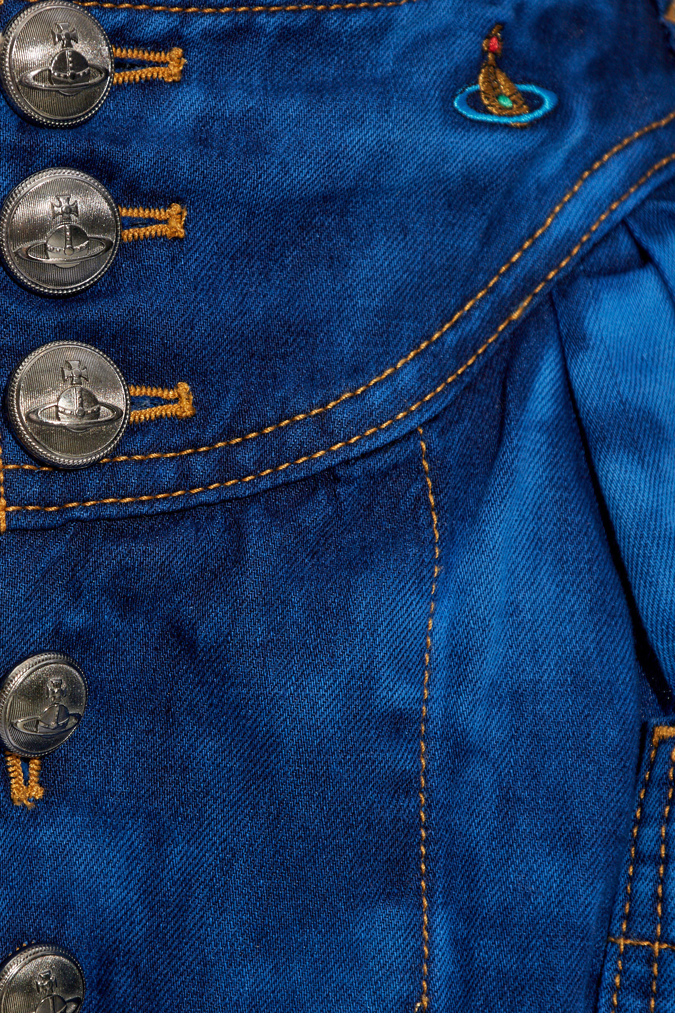 Vivienne Westwood Romario Bermuda Shorts In Blue