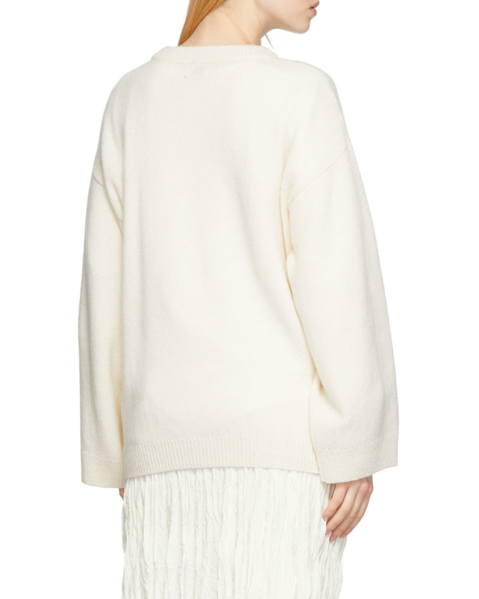 TOTÊME CREW-NECK LONG-SLEEVED JUMPER