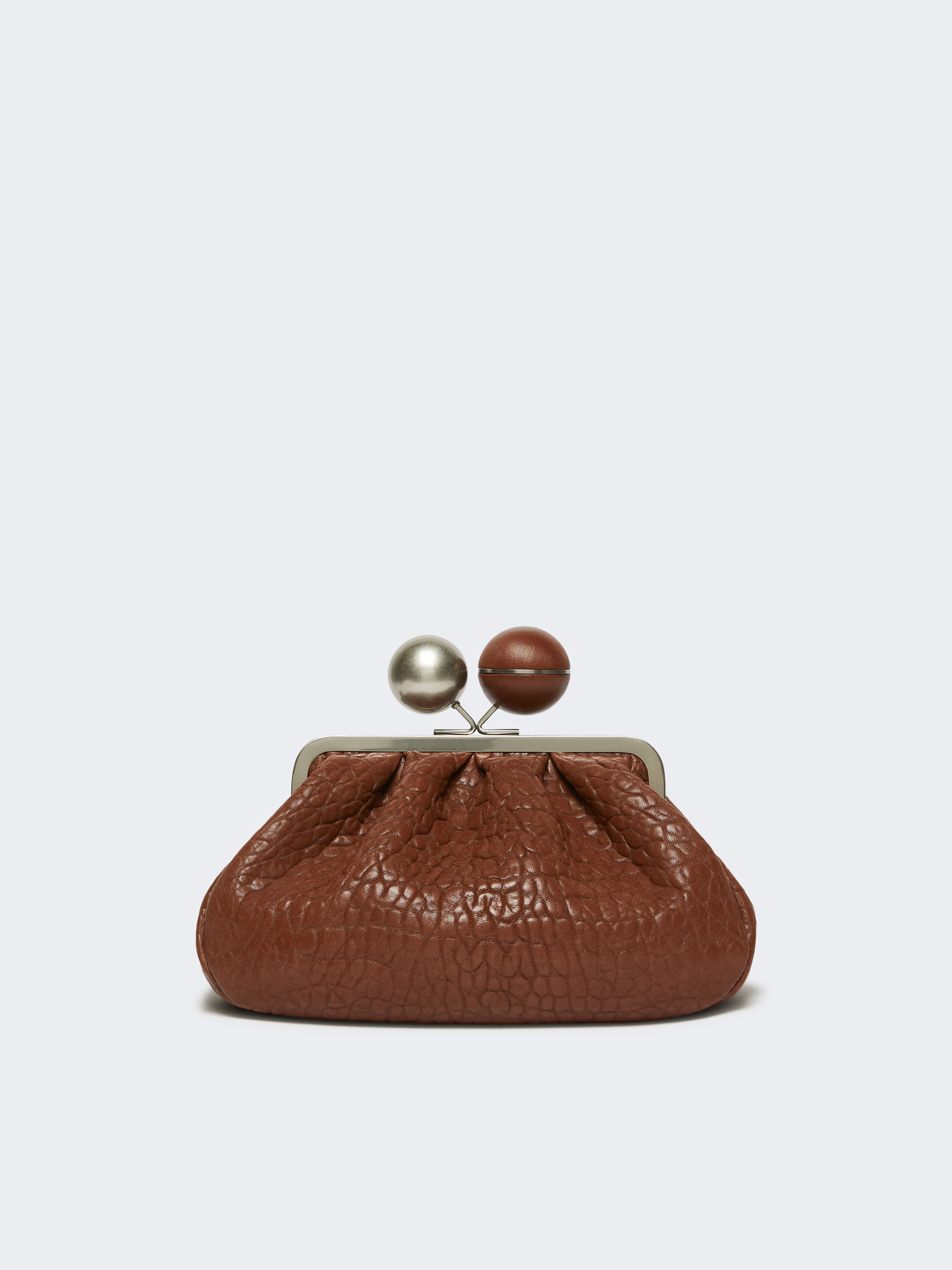 Weekend Max Mara Pasticcino Clutch Bag In Brown
