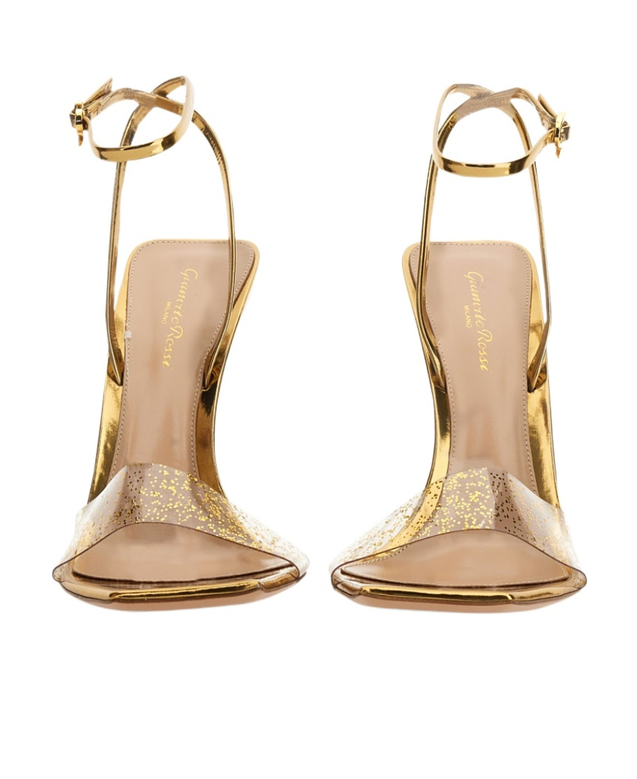 Gianvito Rossi 111mm Odyssey Glitter-embellished Pumps In Nude