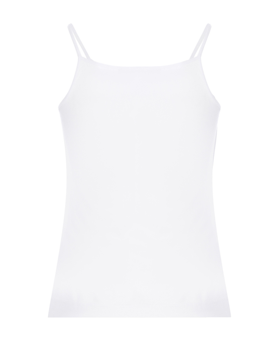 Dsquared2 Maple Leaf Logo-print Vest Top In White