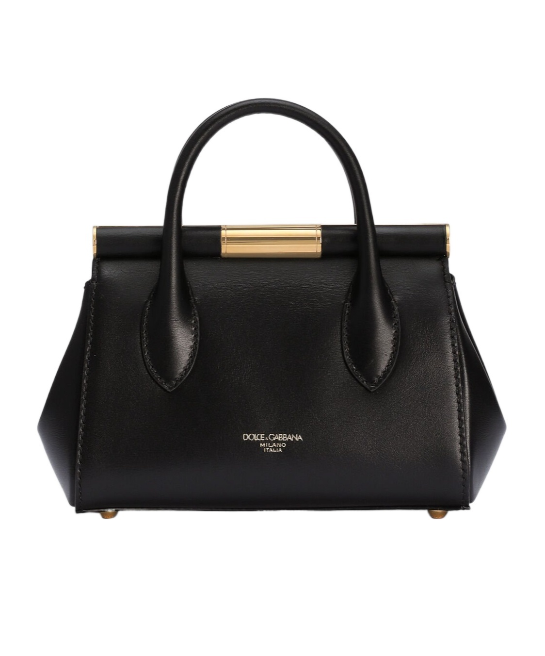 Dolce & Gabbana Small Black Marlene Handbag In Black