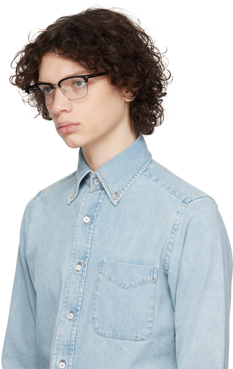 Tom Ford Square Frame Glasses In White