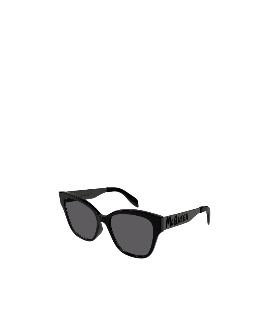 Alexander Mcqueen Eyewear Cat-eye Frame Sunglasses In Black
