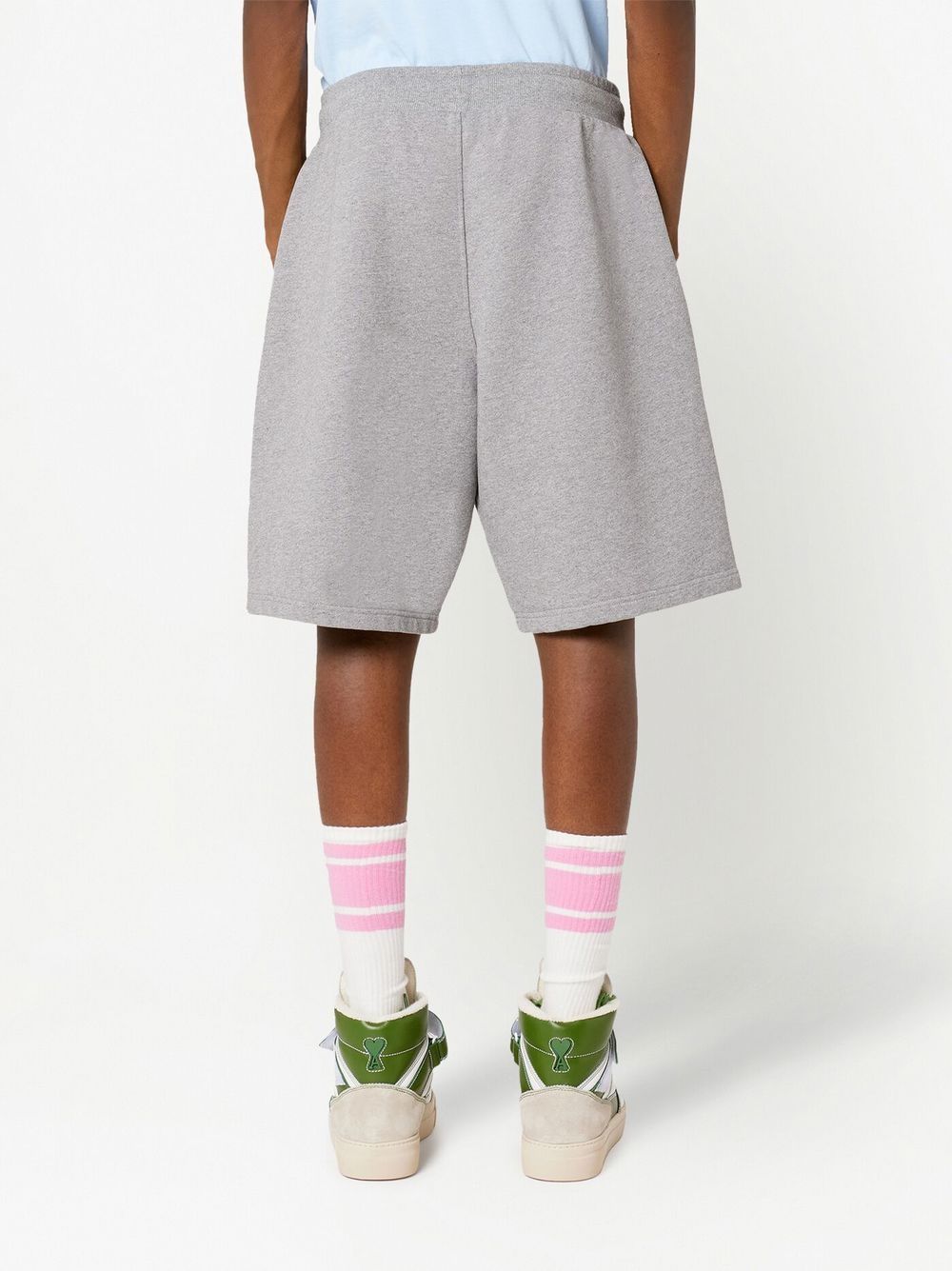 AMI ALEXANDRE MATTIUSSI LOGO SHORTS