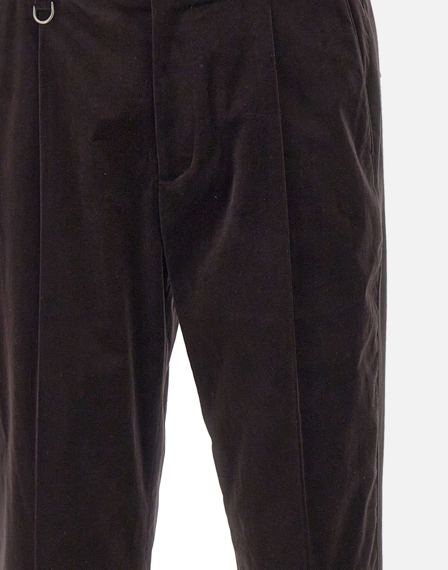 Paolo Pecora Straight-leg Trousers In Brown