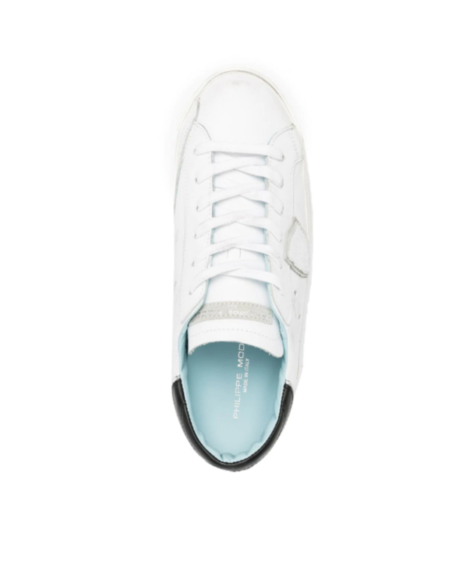 Philippe Model Prsx Veau Low-top Sneakers In White