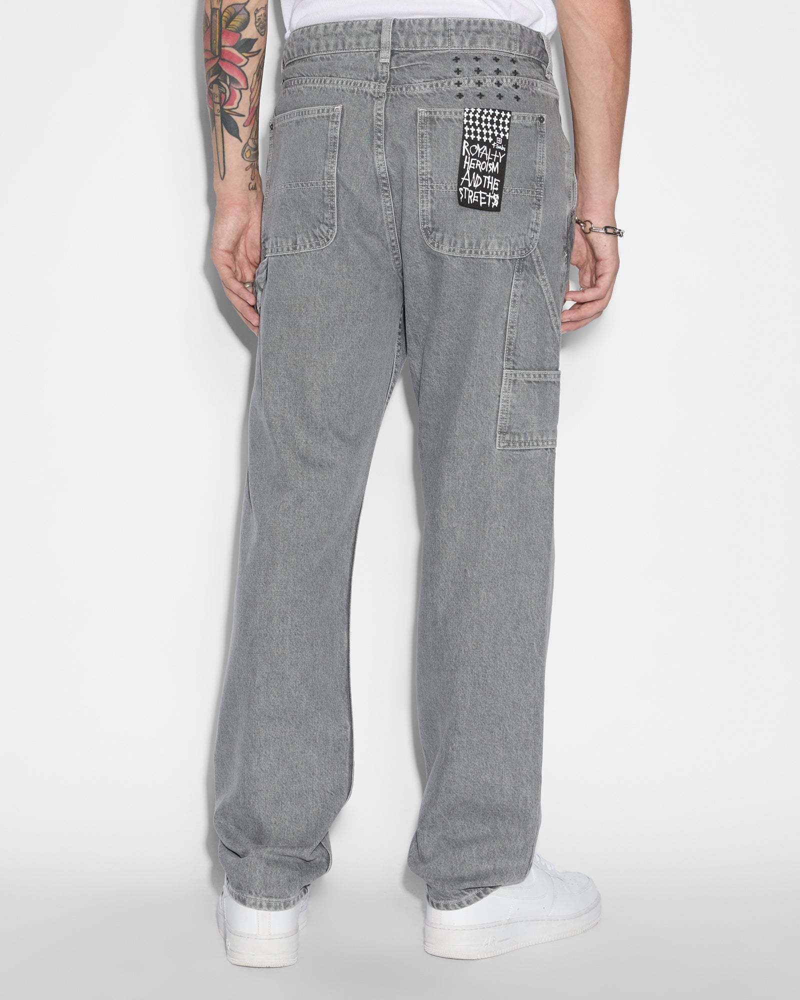 Ksubi Belt-loop Jeans In Gray