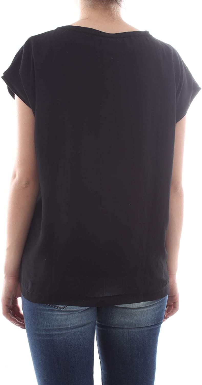 Shop Armani Jeans Logo Details T-shirt In Black