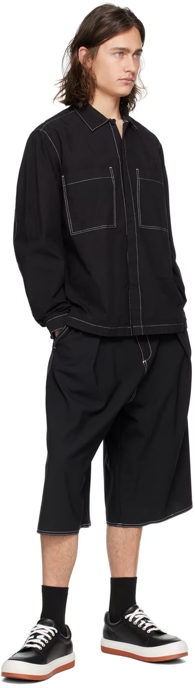 Sunnei Lacing Low-cut Skate Shoes In Black
