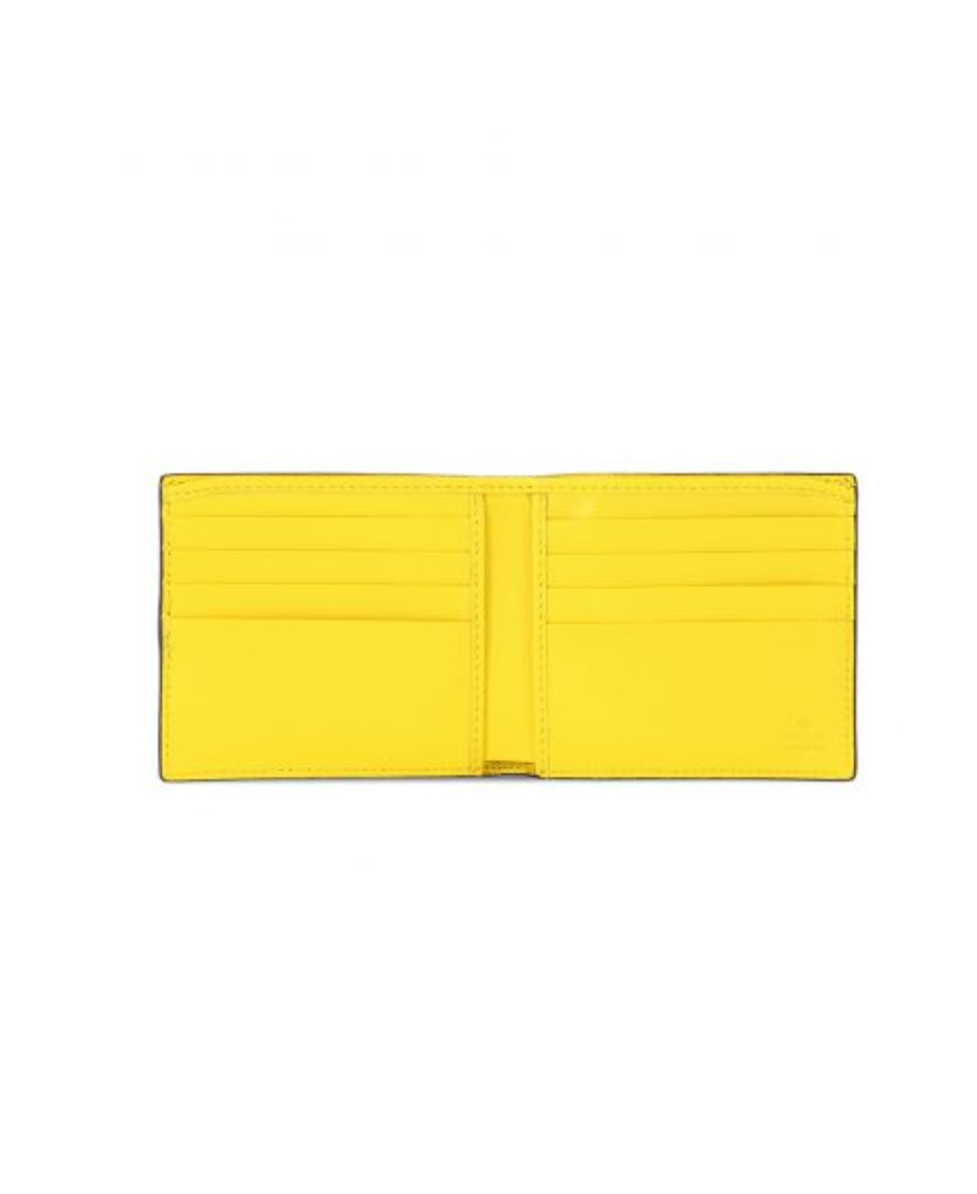 Gucci Logo Wallet In Yellow