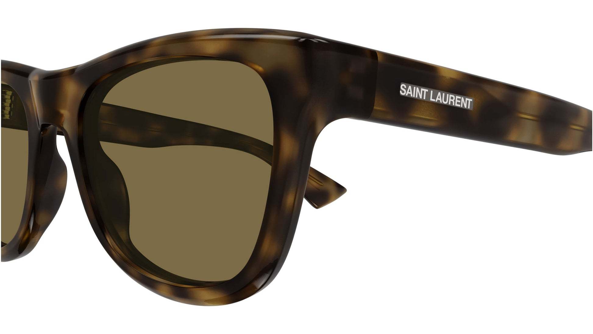 Saint Laurent Sl816 Recycled Acetate Sunglasses In Brown