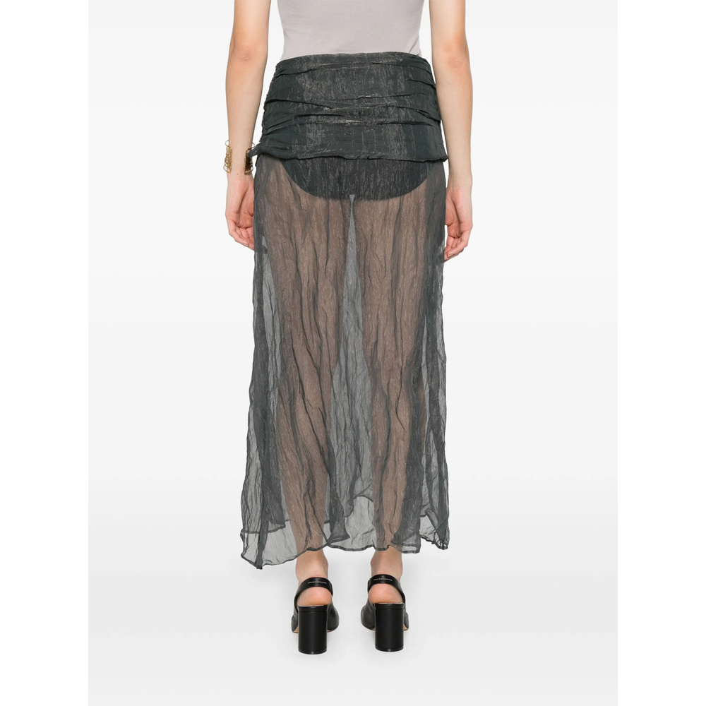 Paloma Wool Gray Mae Maxi Skirt In Gray