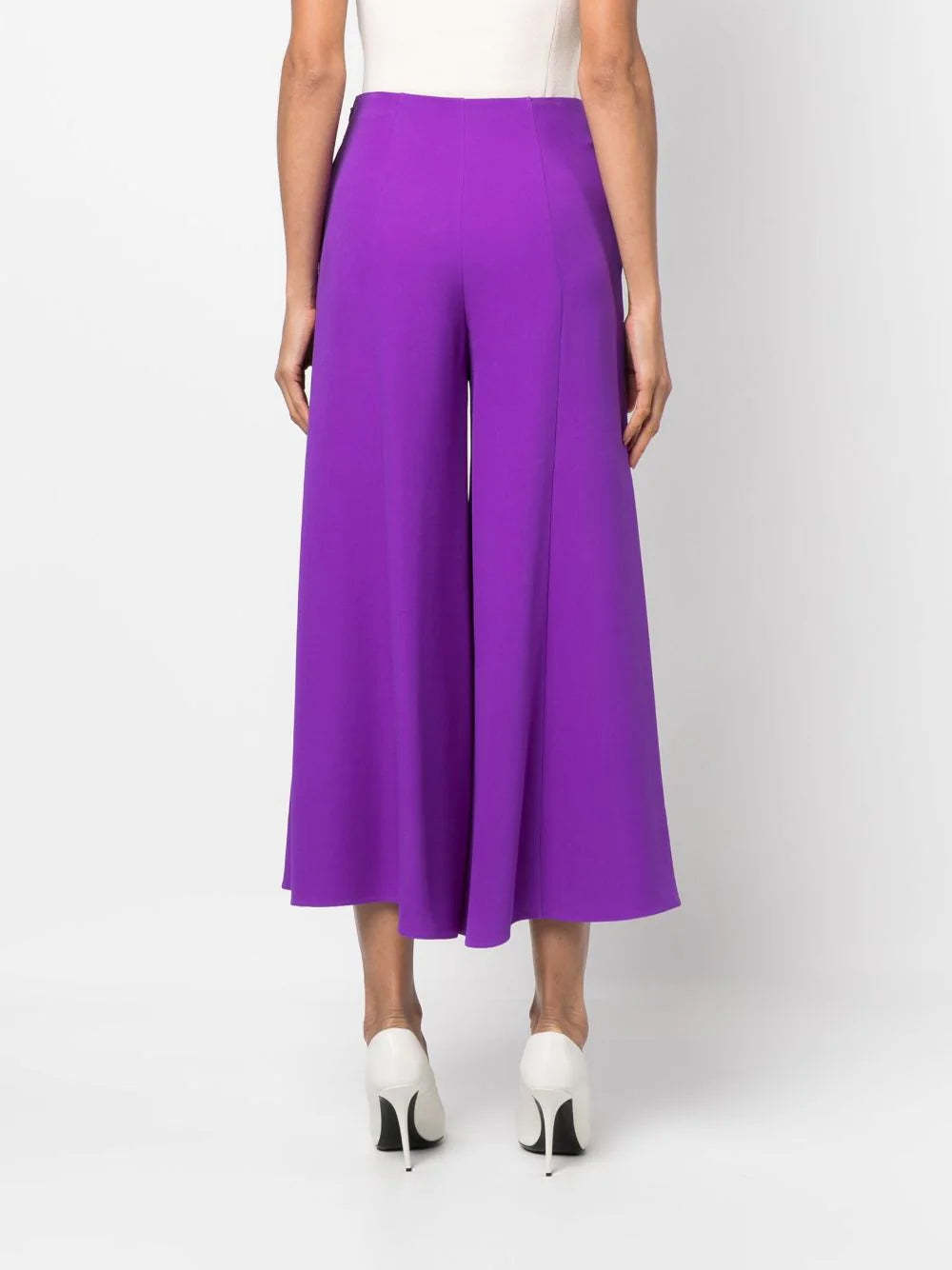 Valentino Pocket Casual Pants In Purple