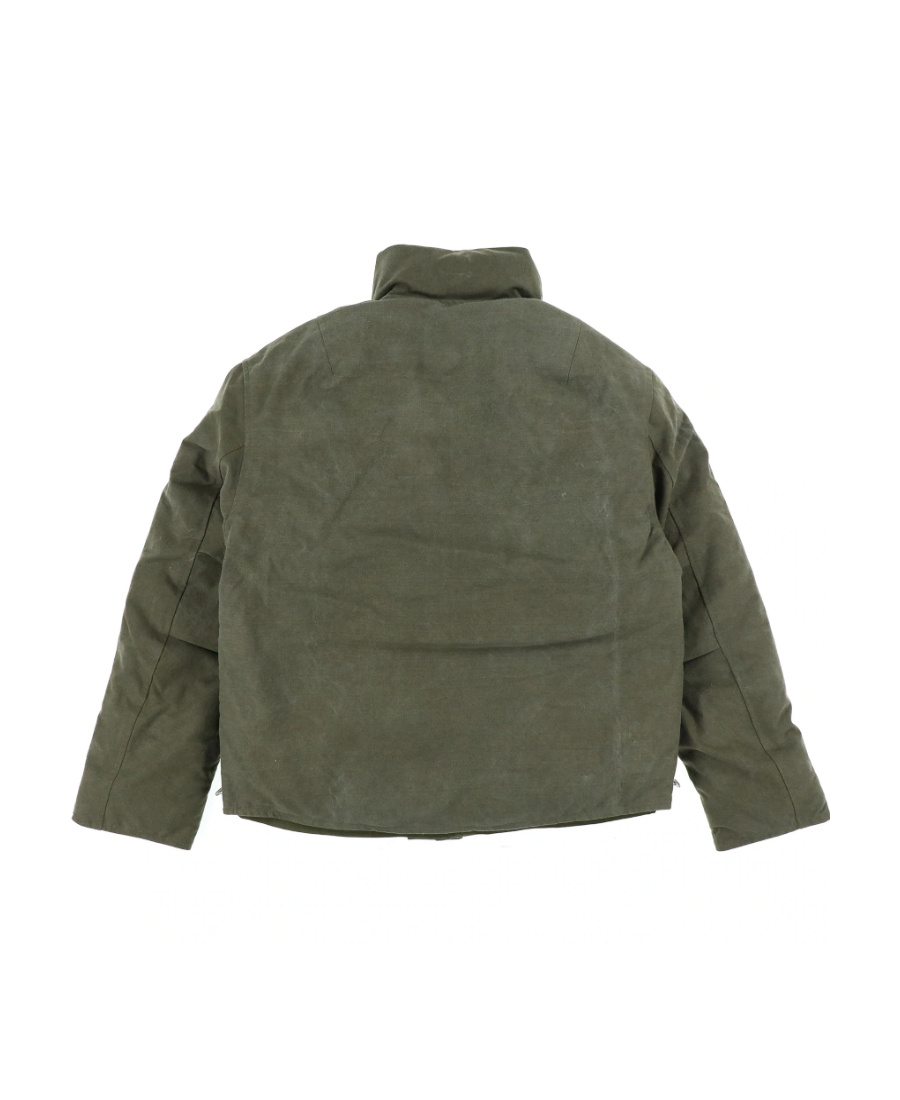 Readymade Vertical Collar Pocket Casual Jacket In Green