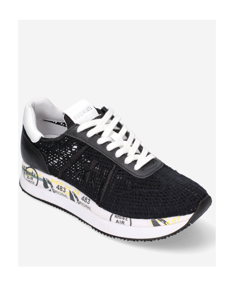 Premiata Conny Sports Shoes In Black
