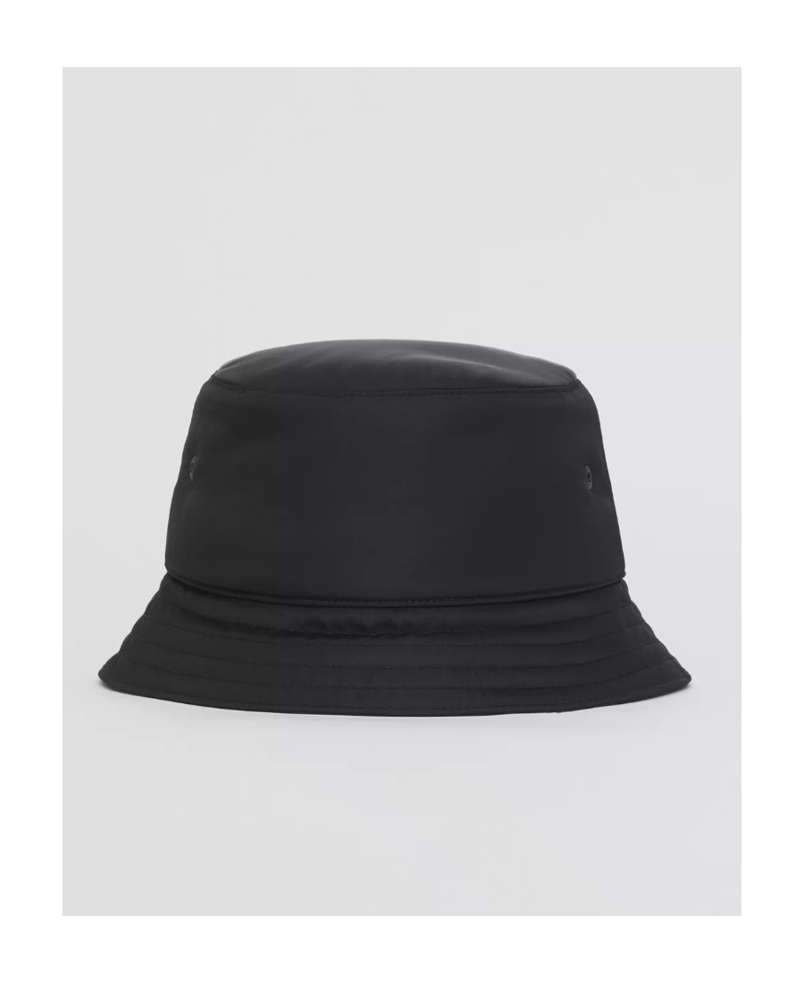 Burberry Horseferry Print Bucket Hat In Black