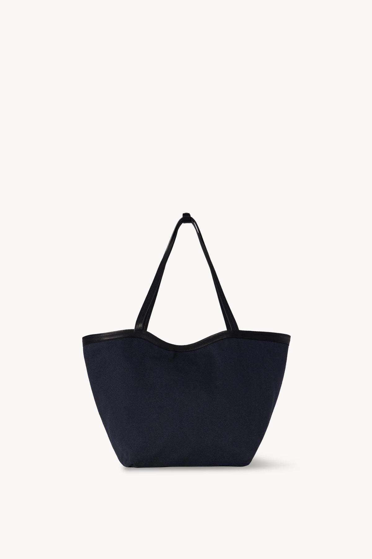 The Row Park Tote Three Canvas In Black