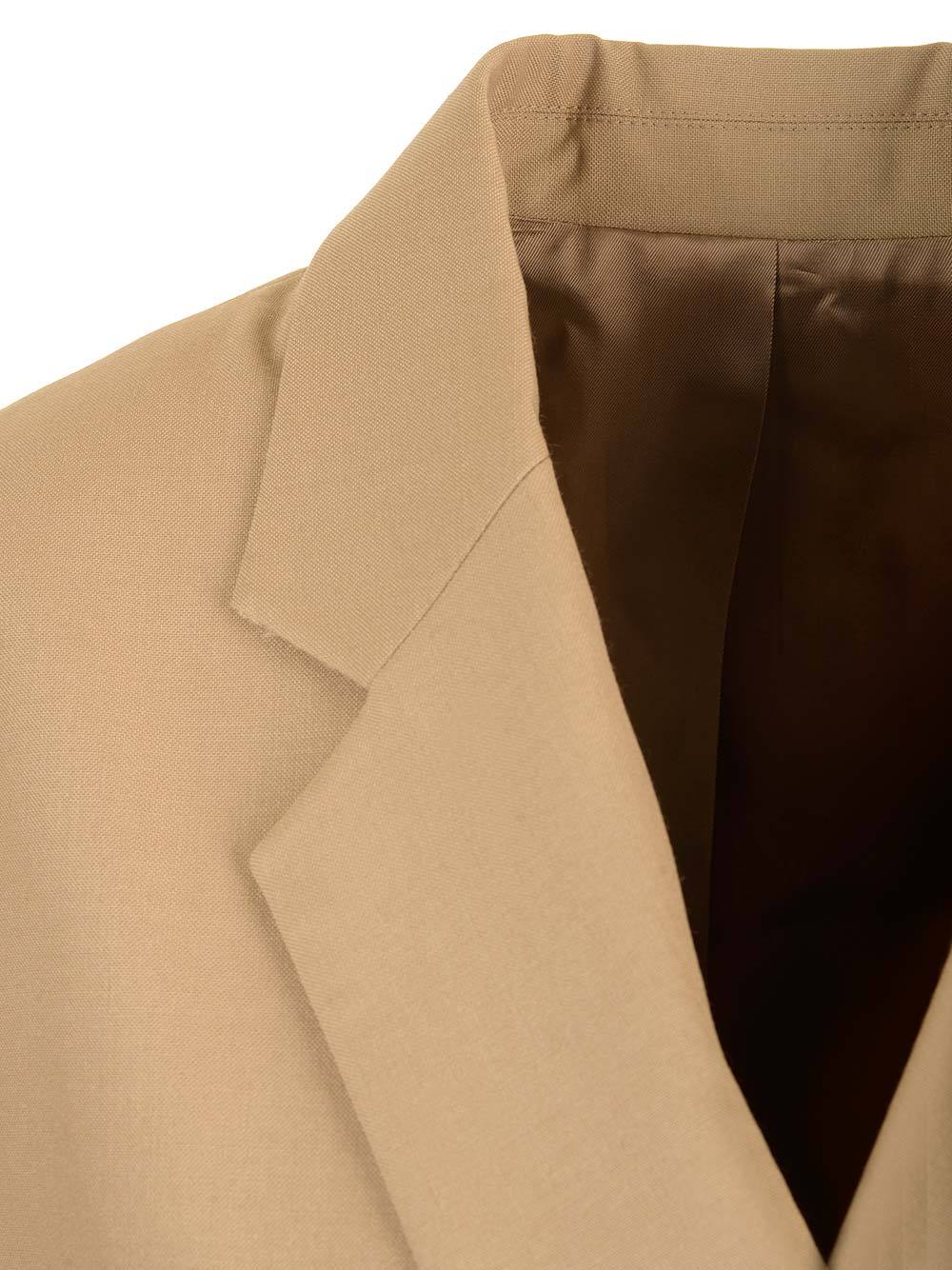 Totême Double-breasted Recycled-crepe Blazer In Nude