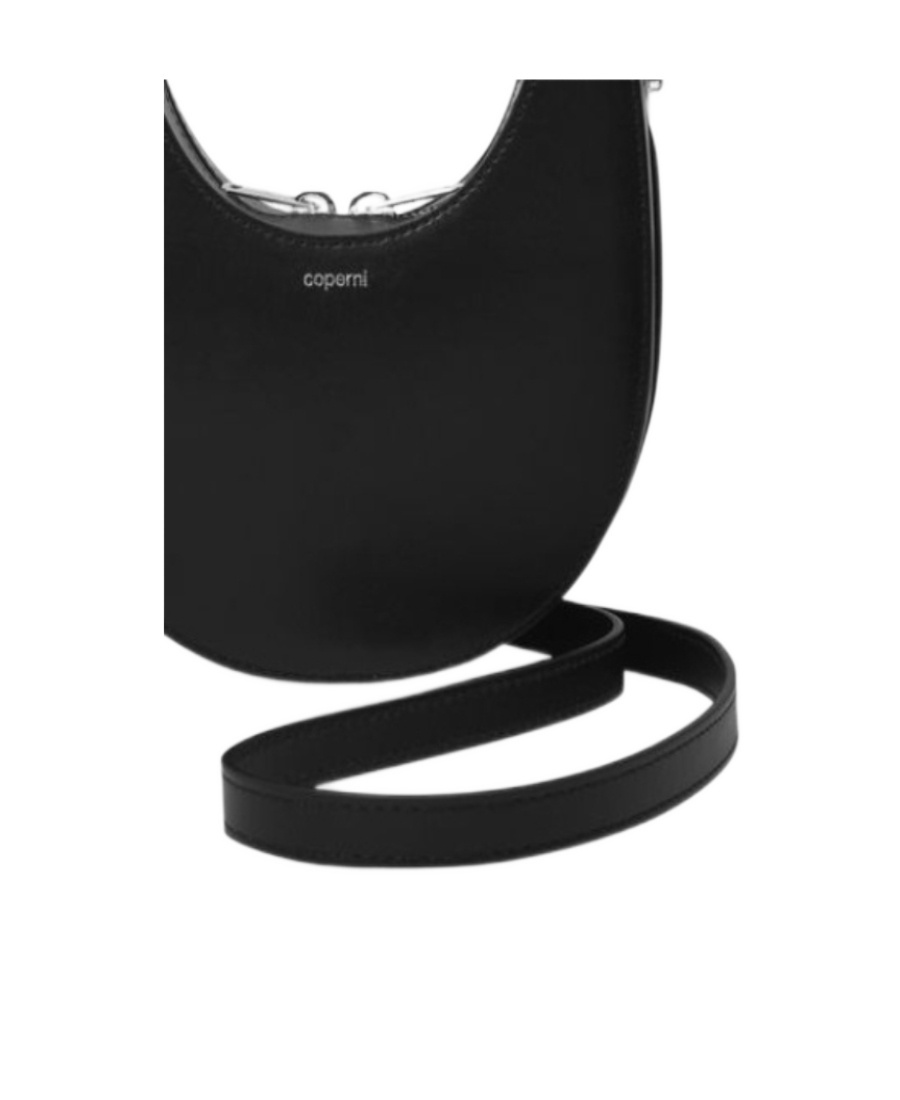 COPERNI BLACK LOGO SHOULDER BAG 