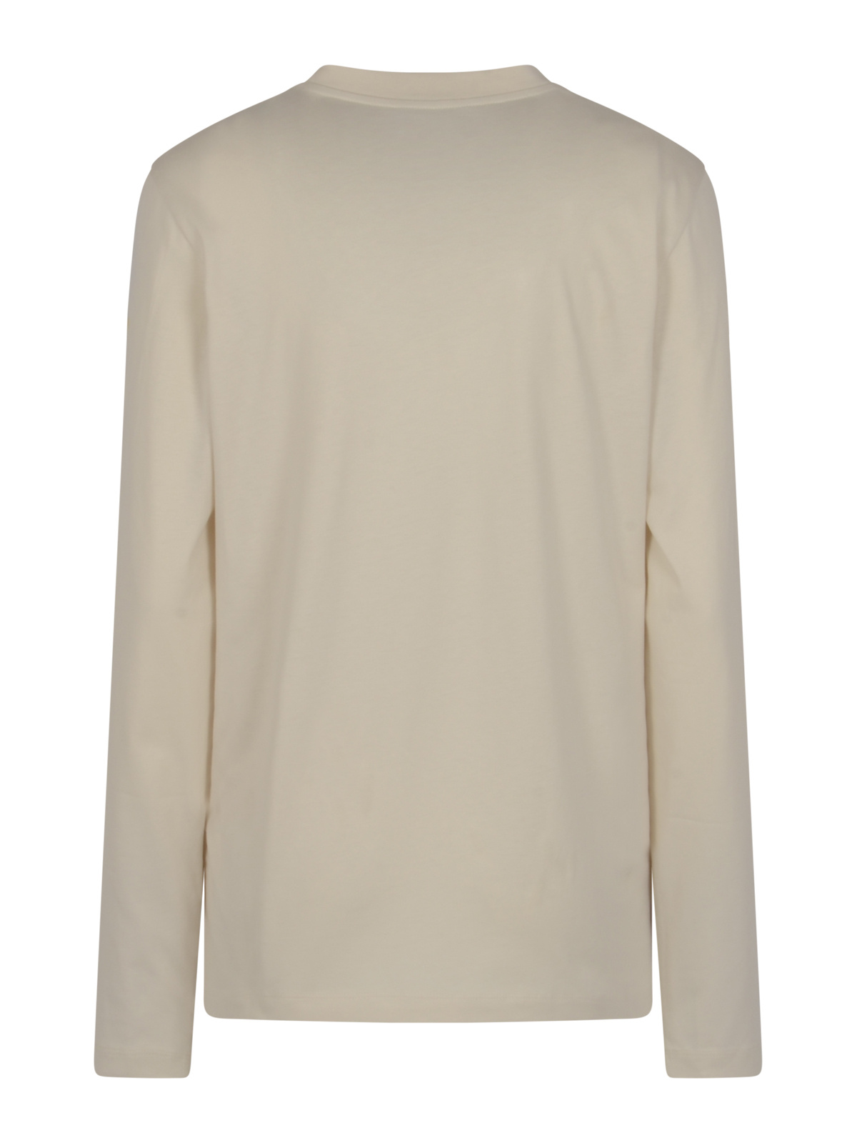 Moncler Long-sleeved T-shirt In Neutral