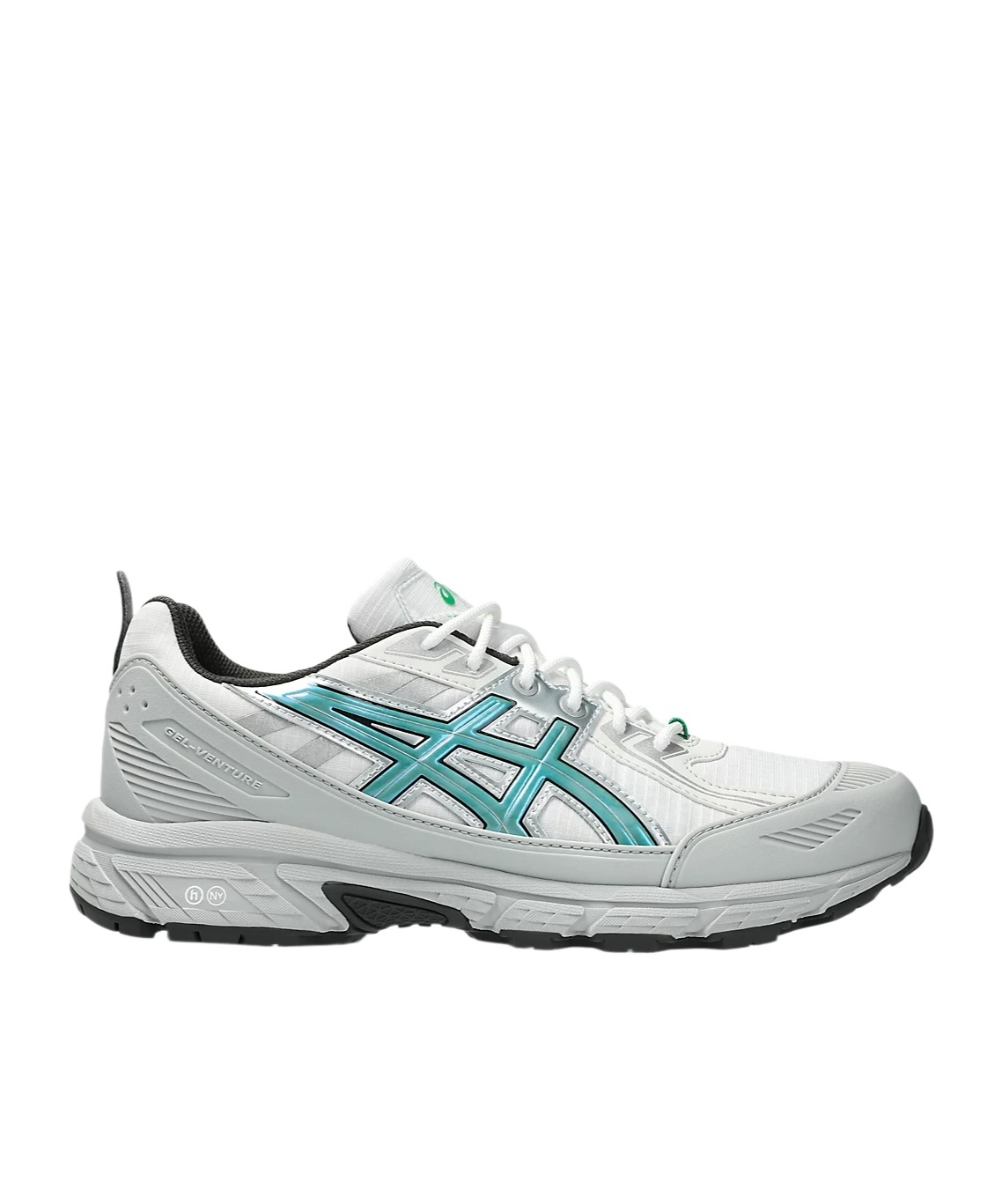 Asics White Hidden Ny Edition Gel-venture 6 Shield Sneakers In Gray