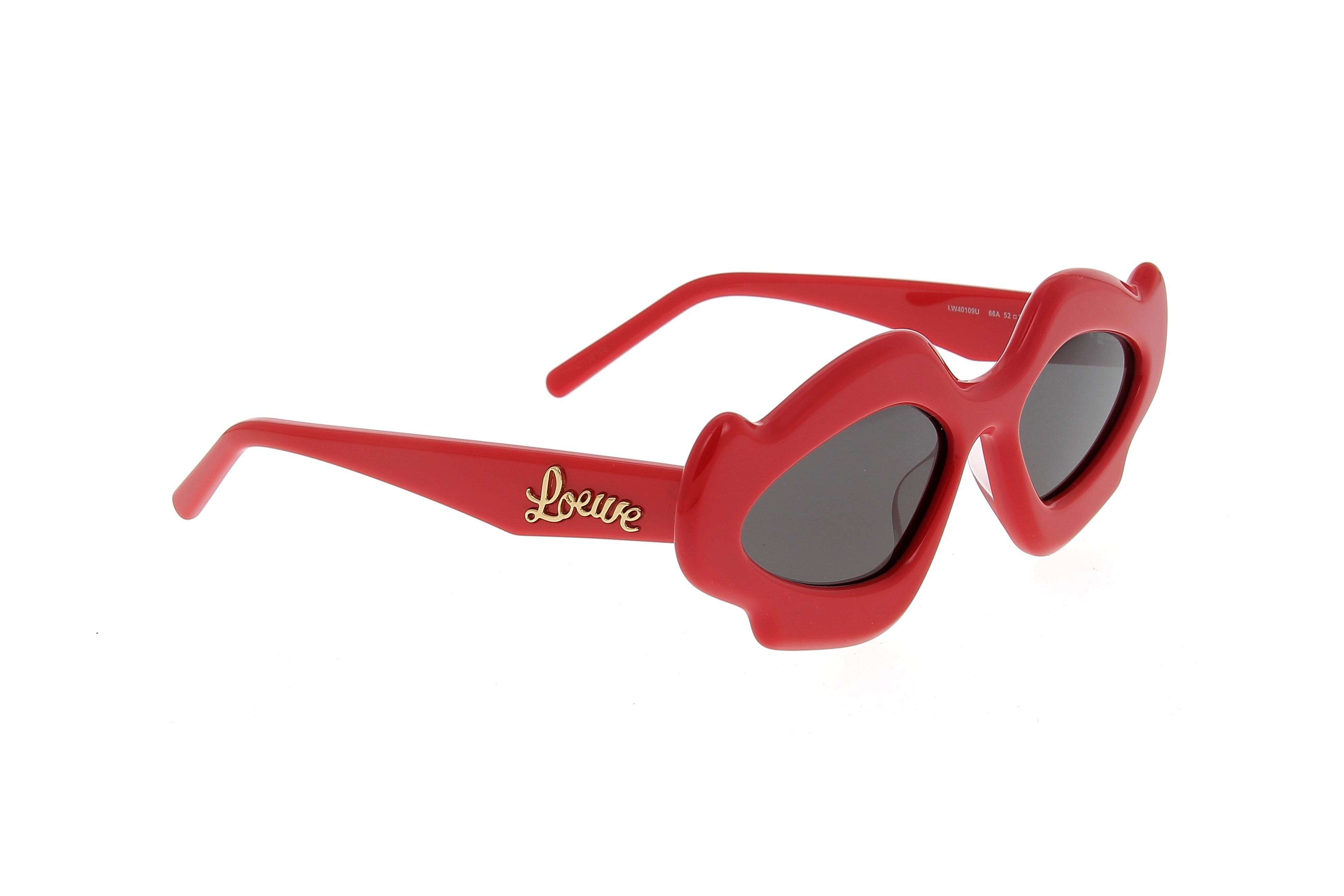 Loewe Logo Sunglasses In Red