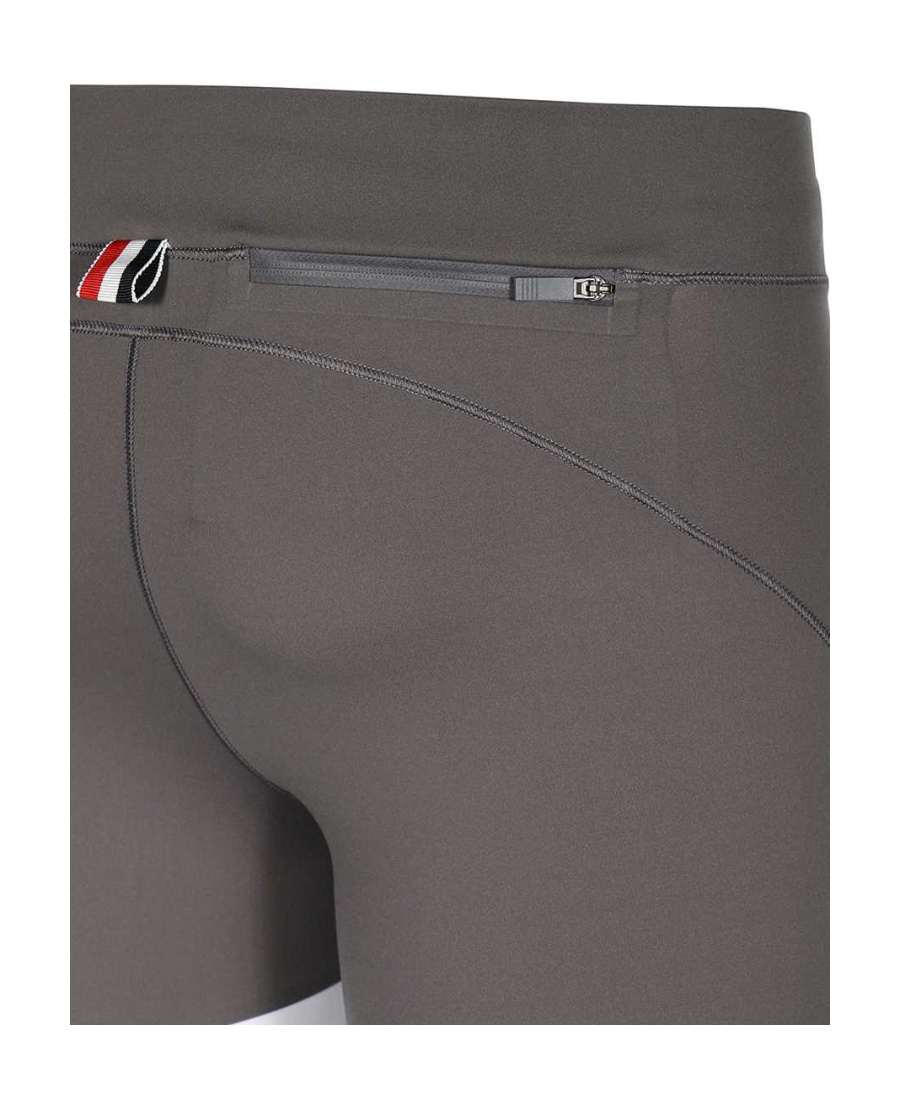 Thom Browne Compression Shorts In Gray