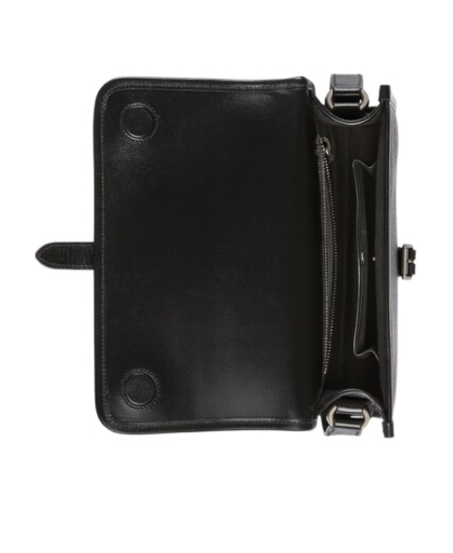 Gucci Gg-canvas Messenger Bag In Black