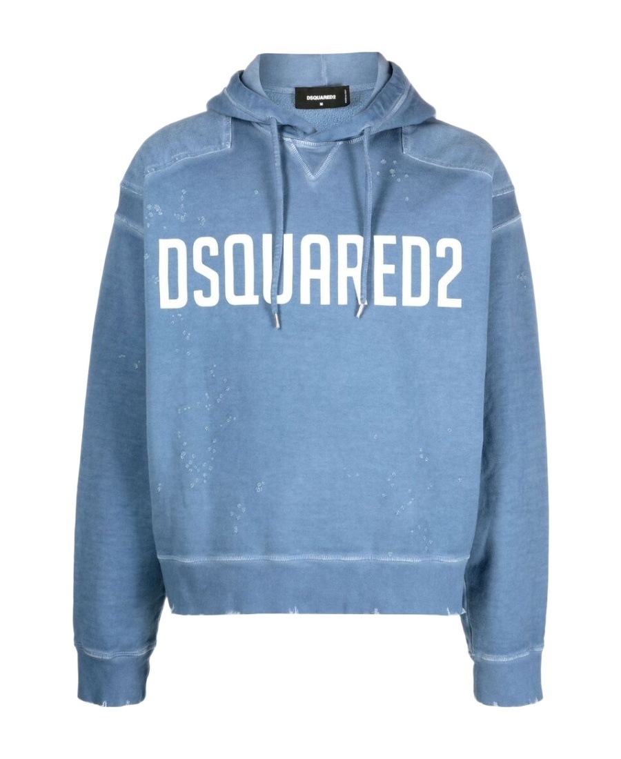 Dsquared2 Hoodie In Blue