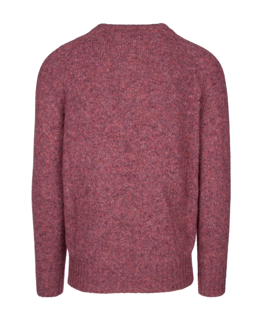 Brunello Cucinelli Versatile Ribbed Crew Neck Knit In Red