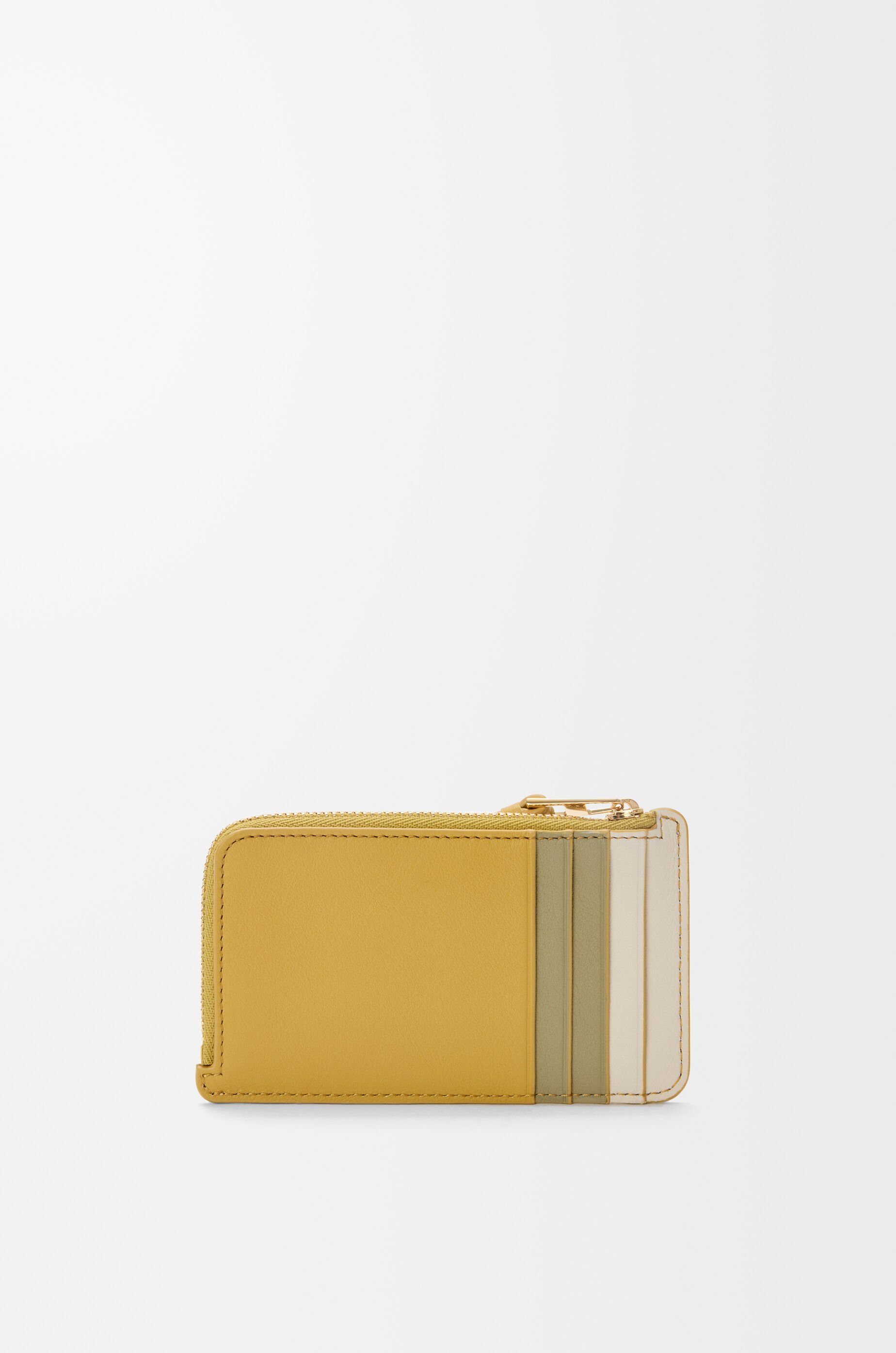 Loewe Puzzle Coin Cardholder In Brown