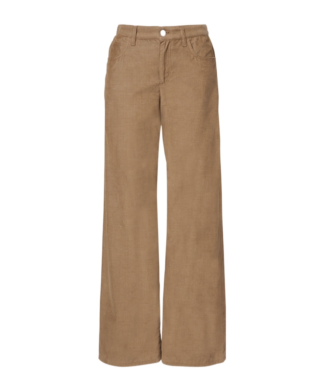 The Row Eglitta Corduroy Straight Leg Pants In Brown
