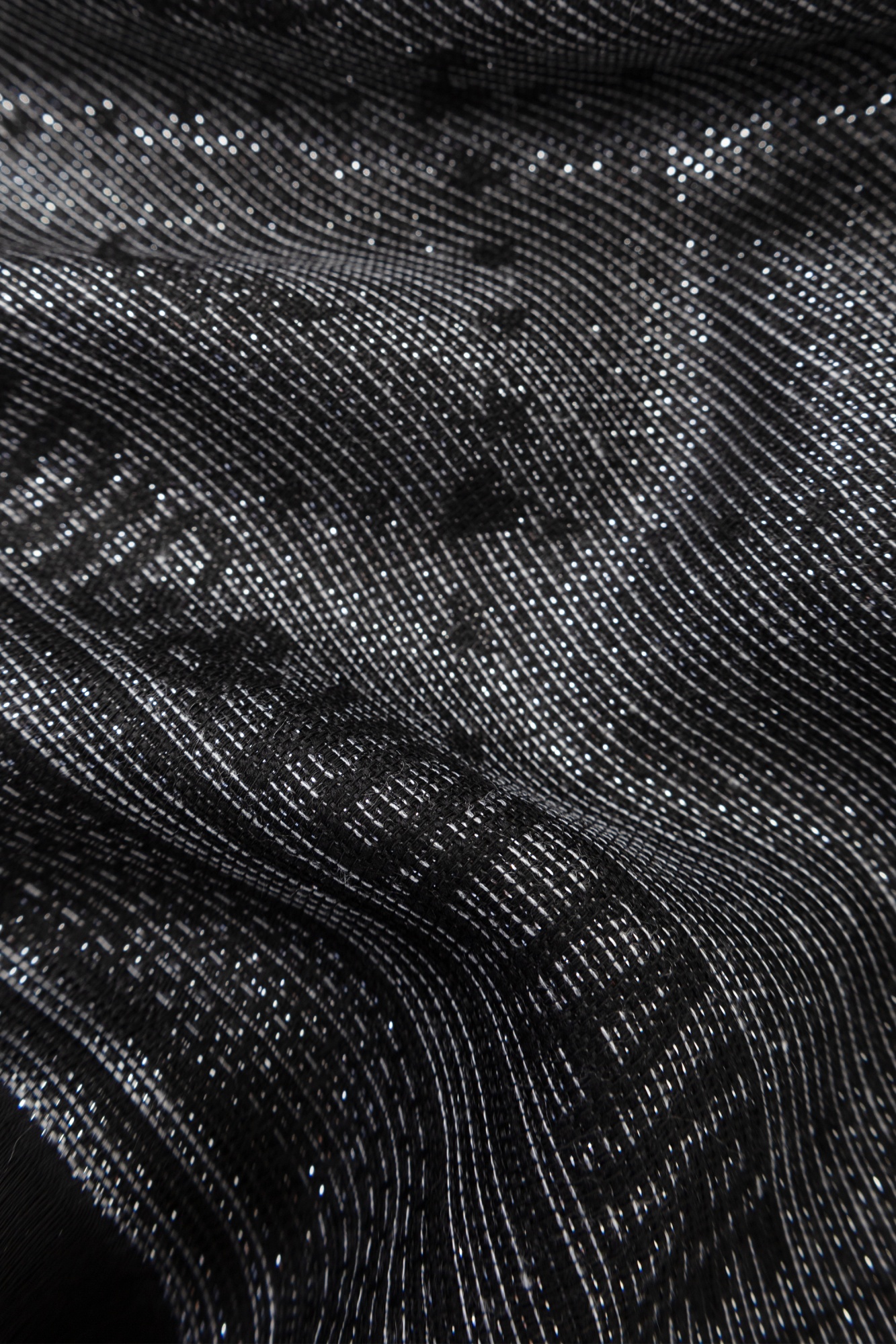 Zadig & Voltaire Glenn Monogram Scarf In Black