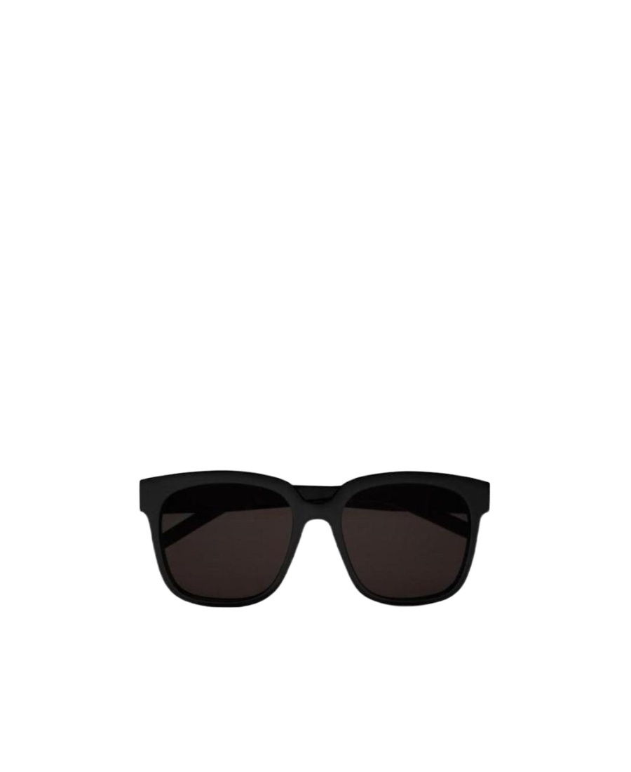 Saint Laurent Square-frame Tinted Sunglasses In Black