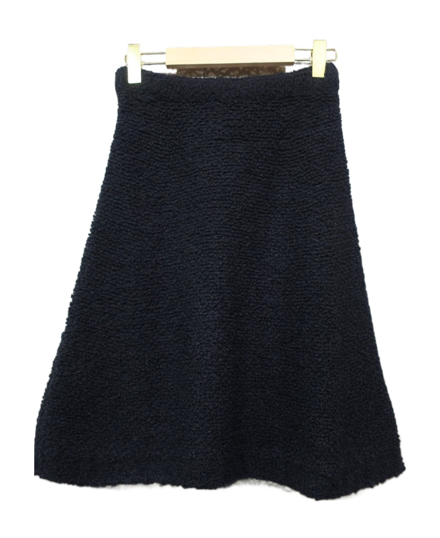 Prada A-shaped Skirt In Black