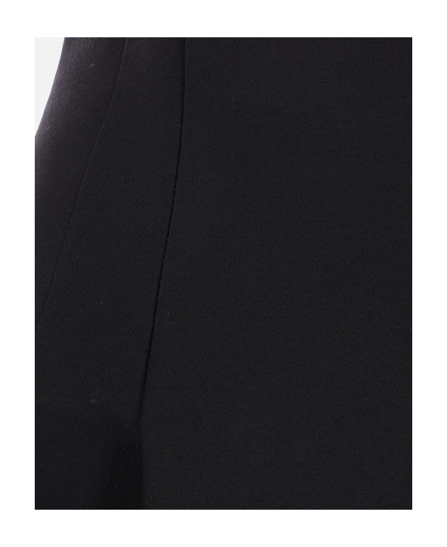 Shop Bottega Veneta A-line Midi Skirt In Black