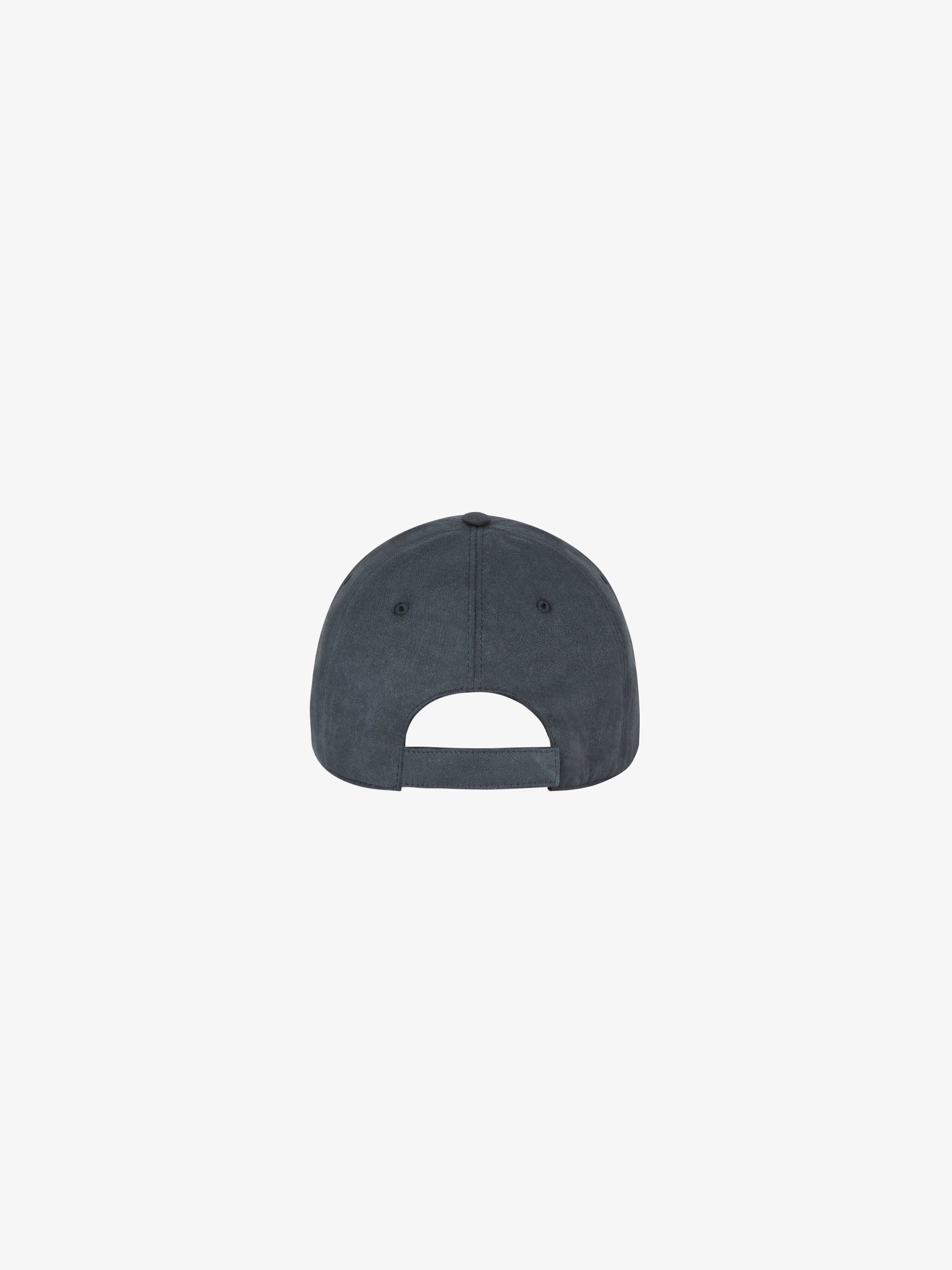 Givenchy 4g Embroidered Baseball Cap In Black