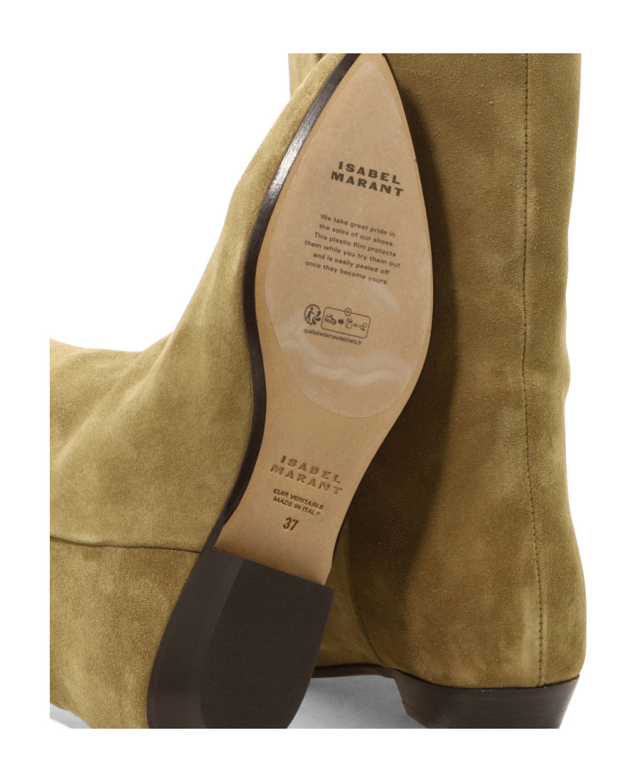 Isabel Marant Put On Boots In Green