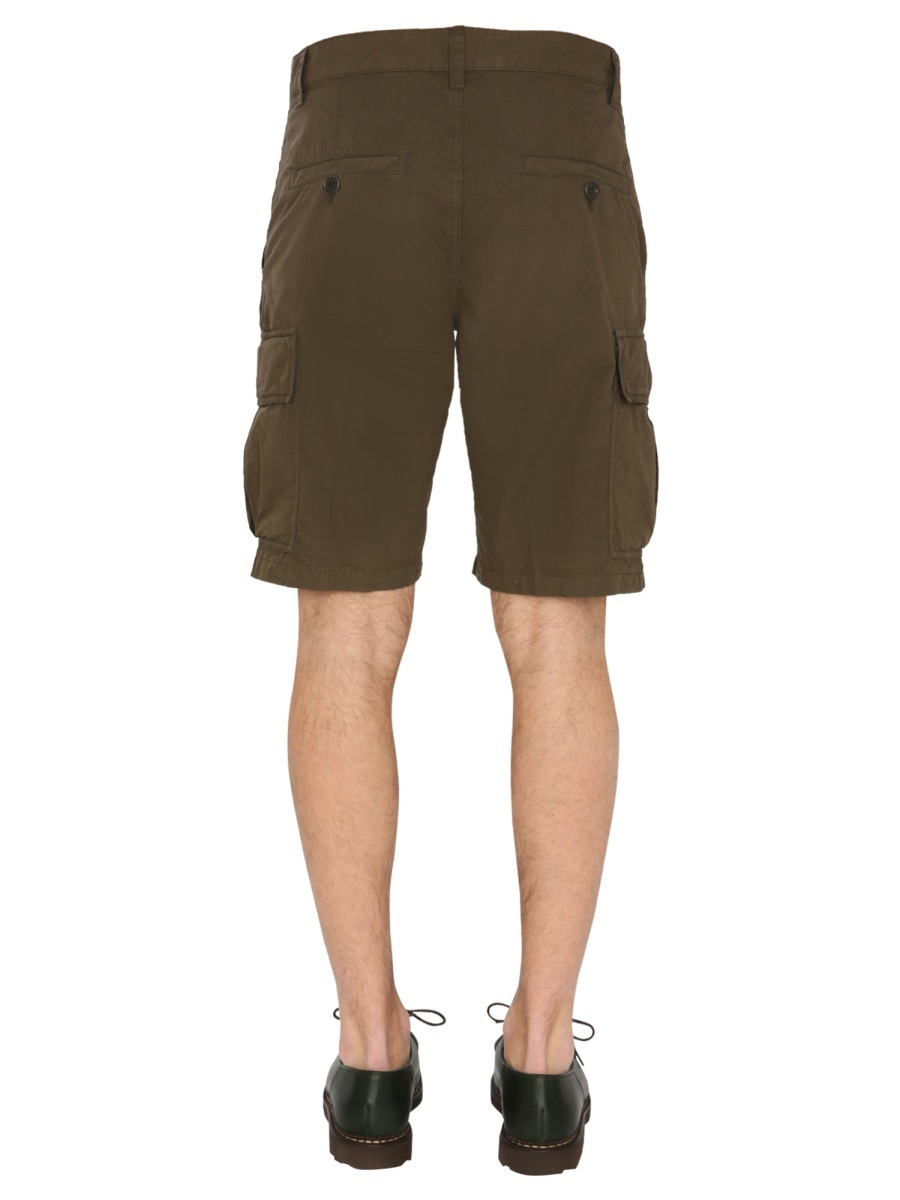 Aspesi Cargo Shorts In Brown