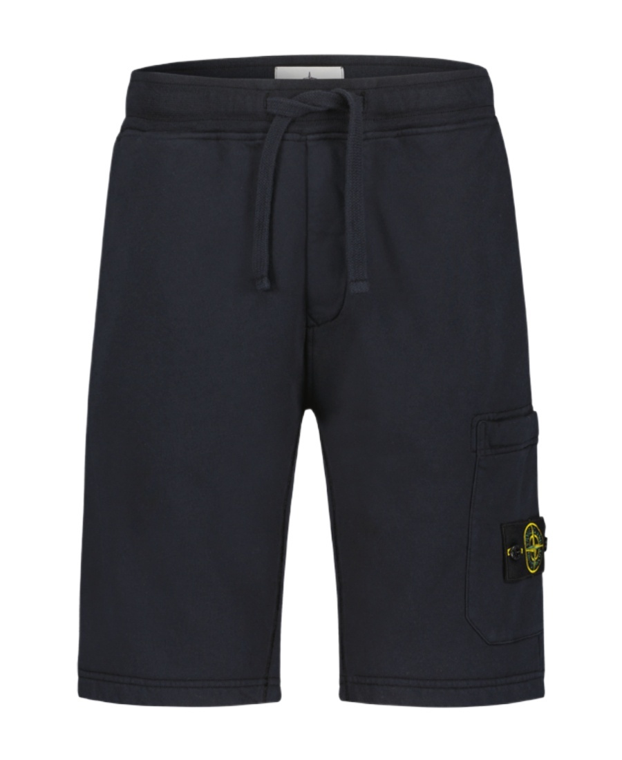 Stone Island Drawstring Shorts In Blue