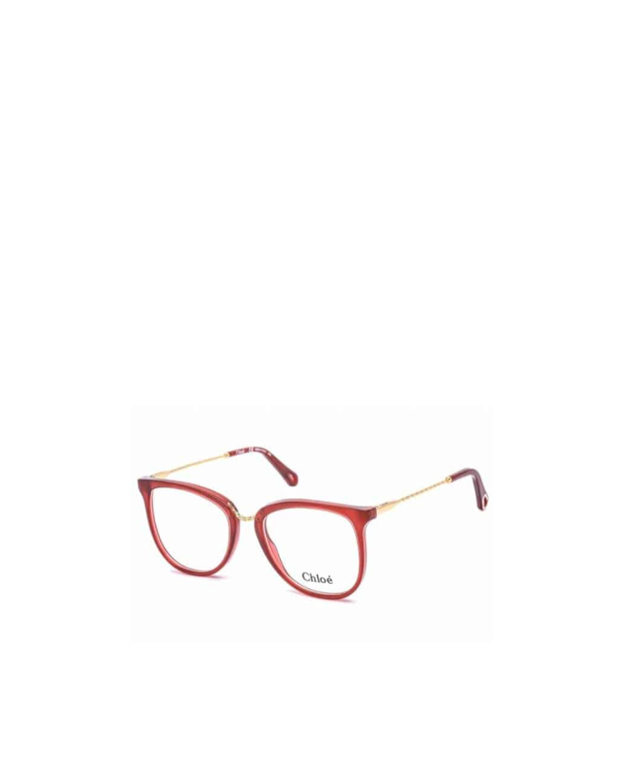 Chloé Logo Flat Mirror In White