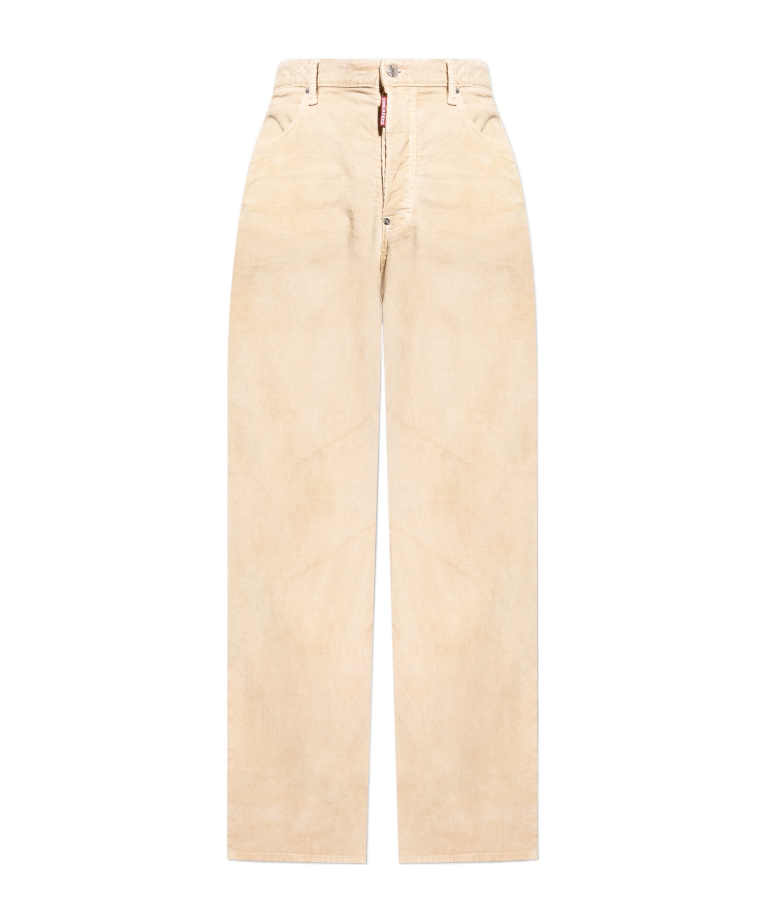 Dsquared2 Casual Pants With Belt Loops In Pink