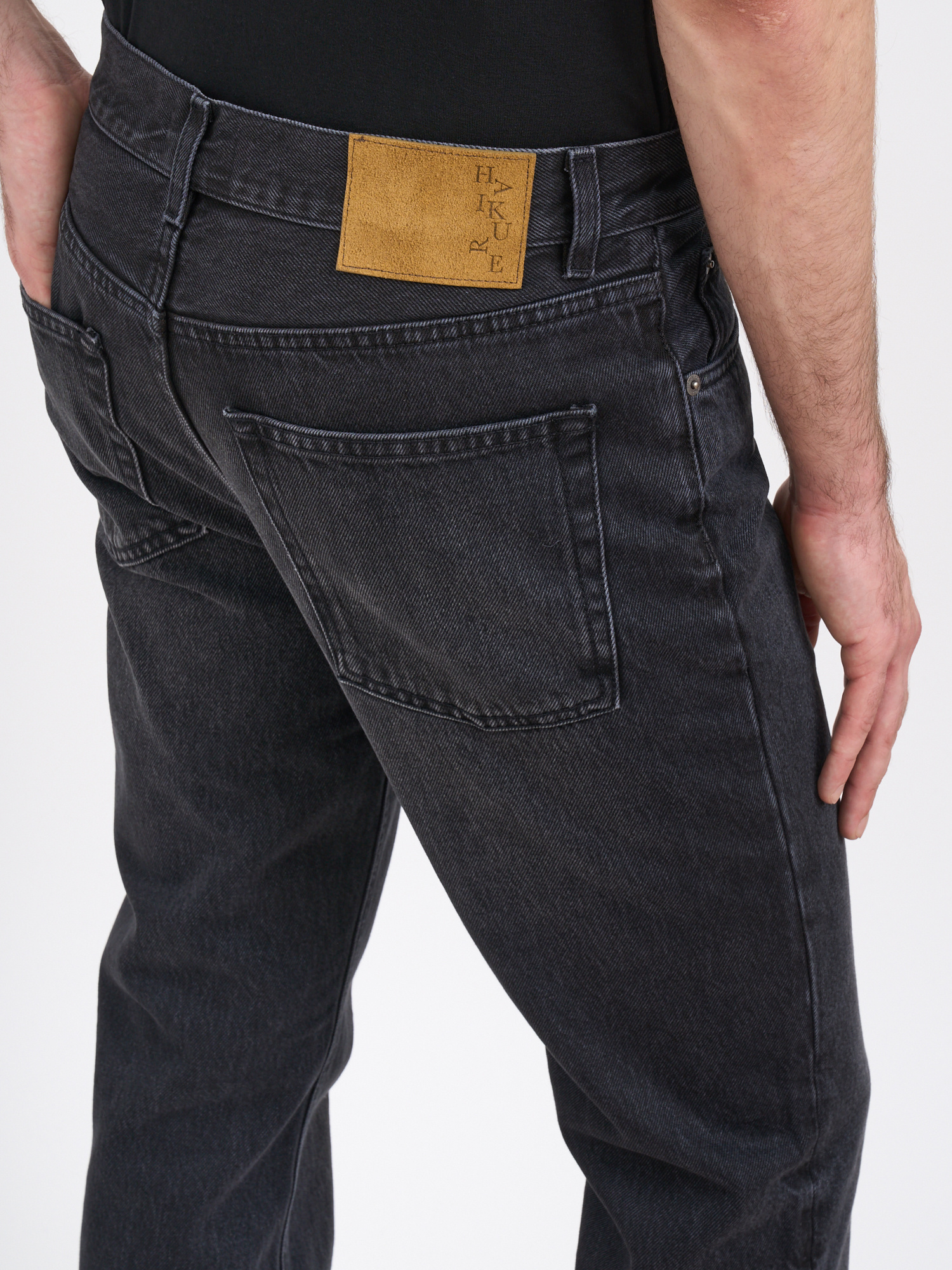 Haikure Straight-leg Jeans In Black