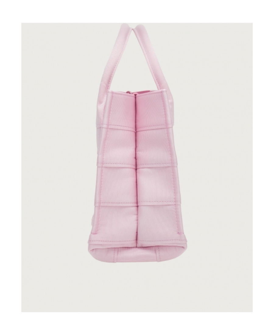 Ferragamo Small Tote Bag With Signature In Pink