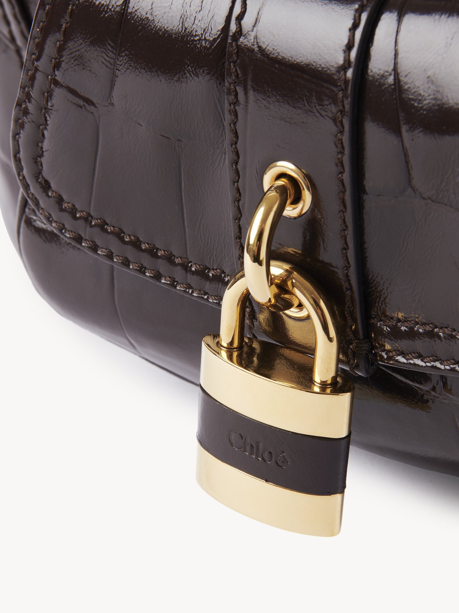 Shop Chloé The 99 Shoulder Bag In Black