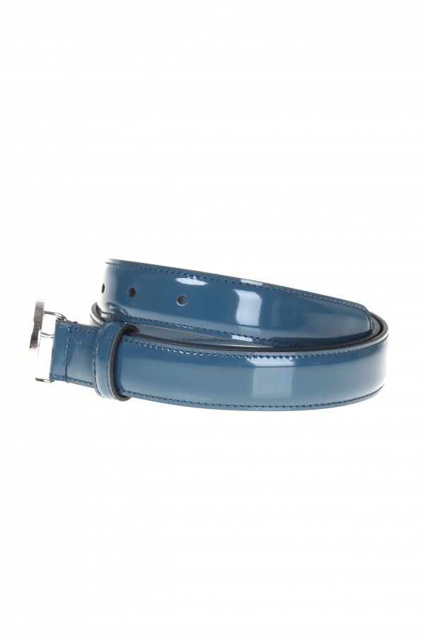 Gucci Interlocking Waist Belt In Blue